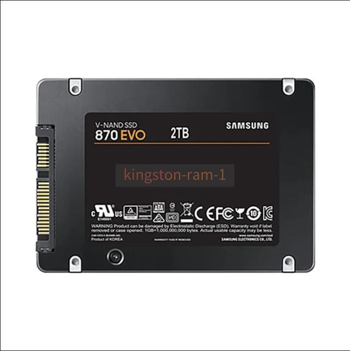 Samsung 2.5 Inch SATA III SSD 870 EVO - High-Capacity Storage Solutions