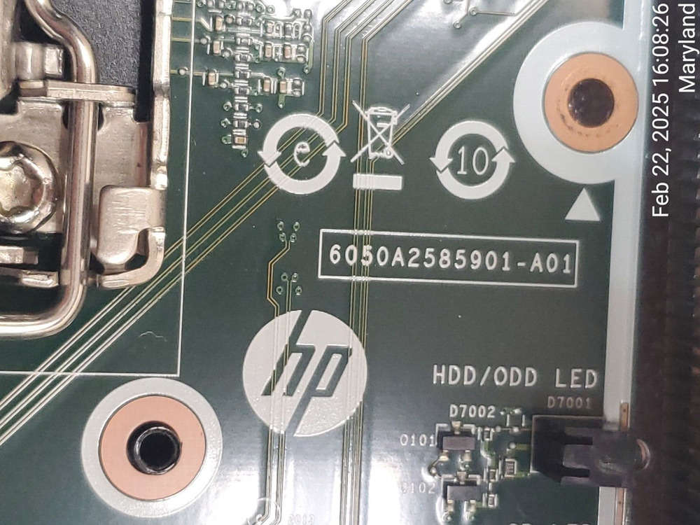 HP Pavilion AIO Motherboard with Intel Pentium G3220T 2.6GHz, 4GB RAM