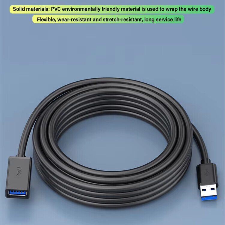 High-Speed USB 3.0 Extension Cable - Type A Male to Female