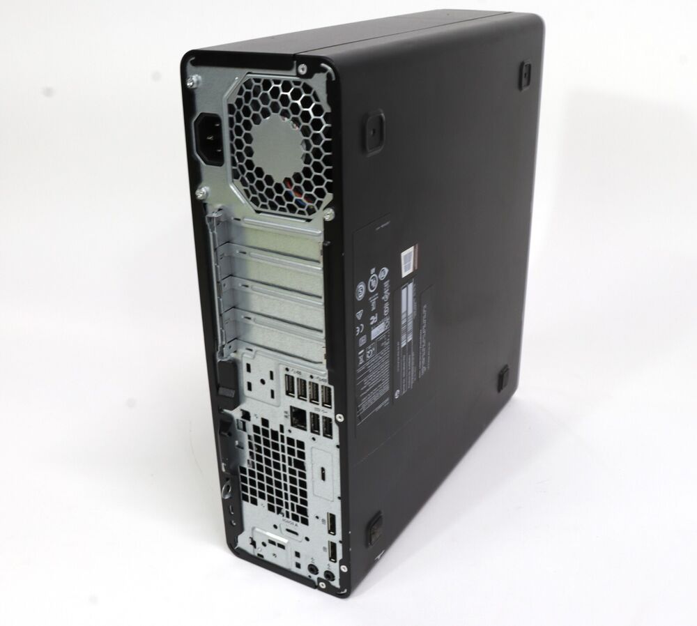 HP EliteDesk 800 G4 SFF Desktop PC with Intel Core i7-8700, 16GB RAM, 256GB SSD, Windows 11