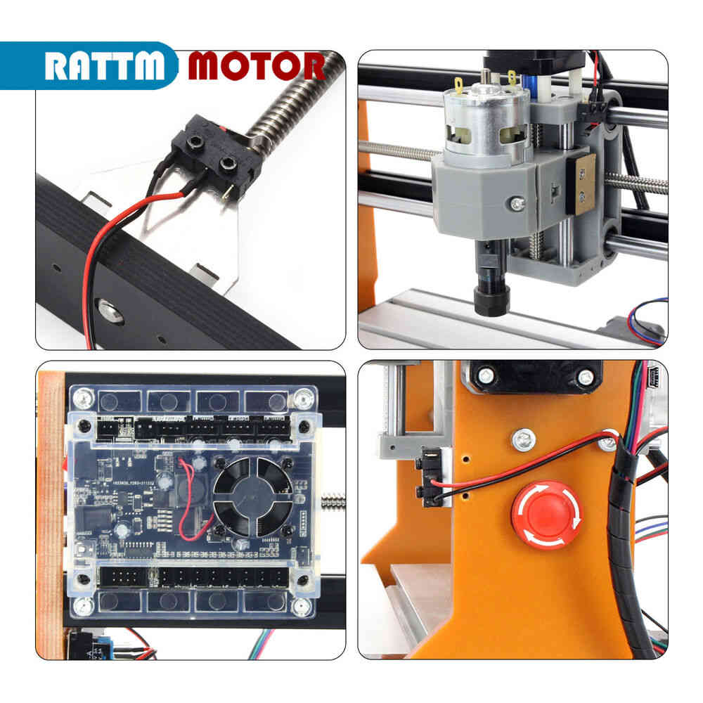 3018-pro DIY CNC Router with 10W Laser - Precision Wood Engraver and Milling Machine