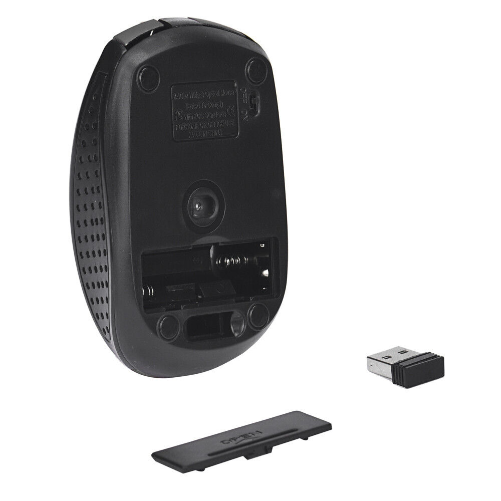 2.4GHz Dual Wireless Optical Mice with USB Receiver