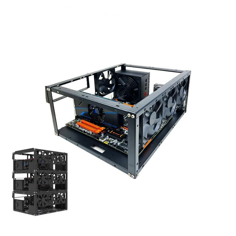 Stackable Open Air DIY PC Case Frame