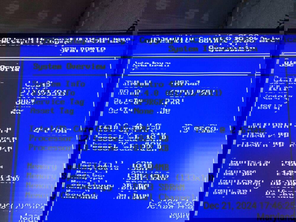 Dell Vostro 430 Desktop Motherboard with CPU