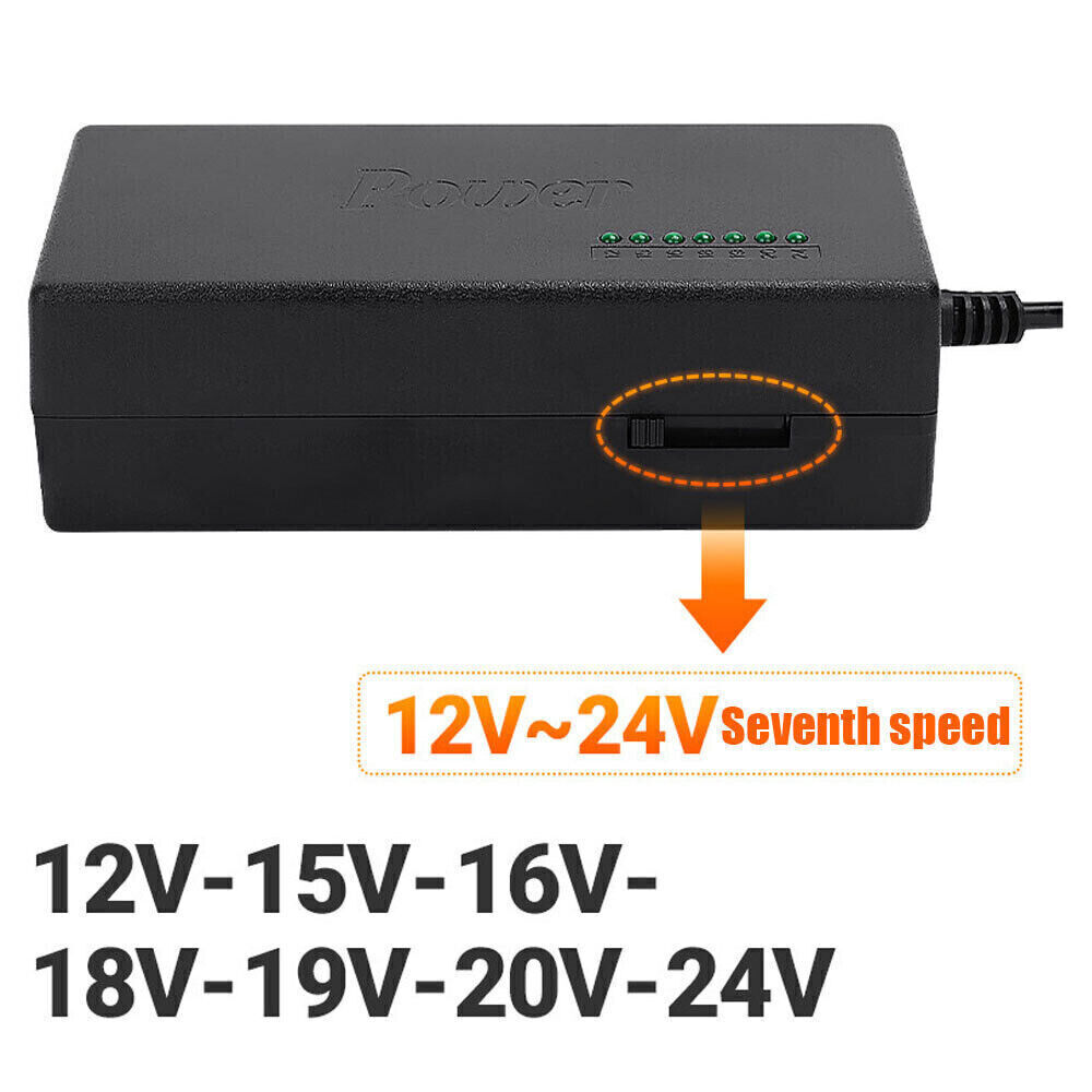 96W Universal Laptop Power Supply Charger Adapter with 42 Tips