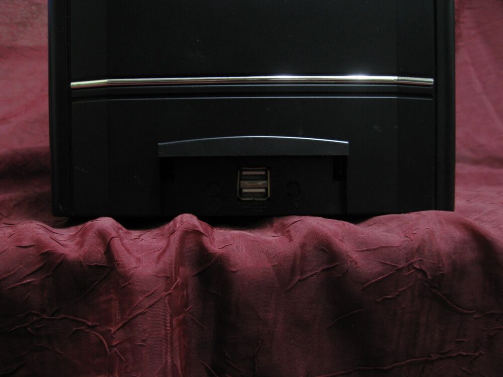 Retro Black DIY Gaming PC Case - 2000s Style