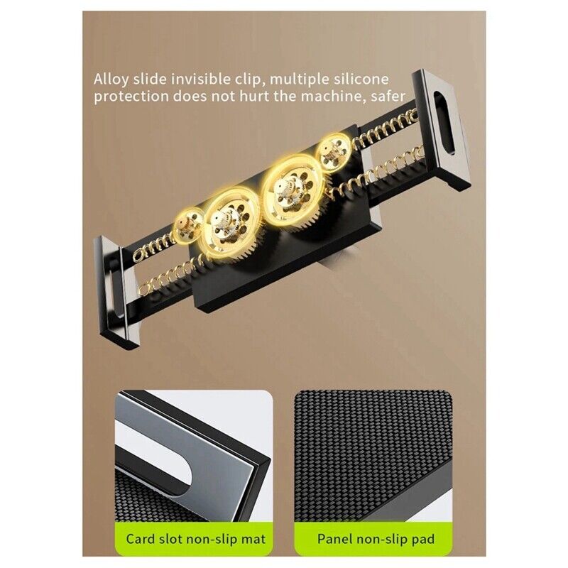 360° Swivel Portable Monitor Stand with Tablet Holder