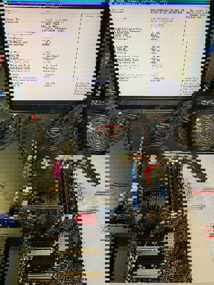 Intel D975XBX2 ATX Motherboard with Core 2 Duo 2.4GHz - Tested