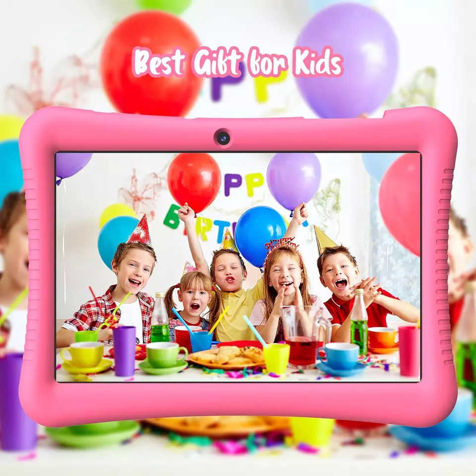 10 Inch Kids Tablet with Android 12/13, 64/128GB Storage and Parental Controls