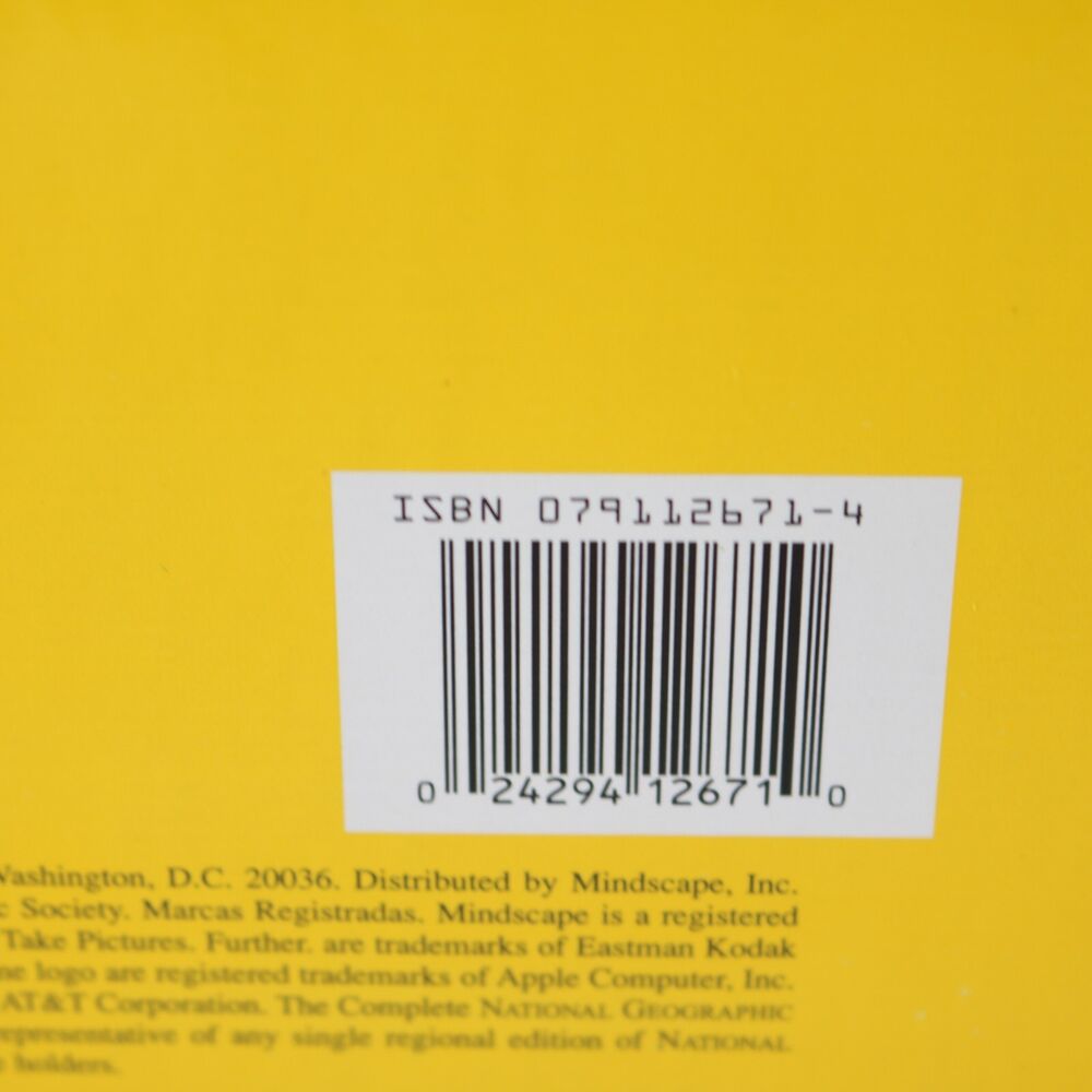 National Geographic Complete CD-ROM 1888-1990 for PC