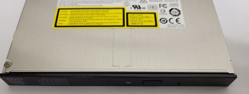 HP 8X Slim Slot DVD-ROM Optical Drive - Tested US Seller