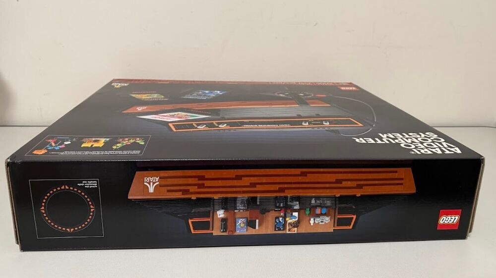 LEGO Atari 2600 Video Computer System Building Set - New & Sealed!