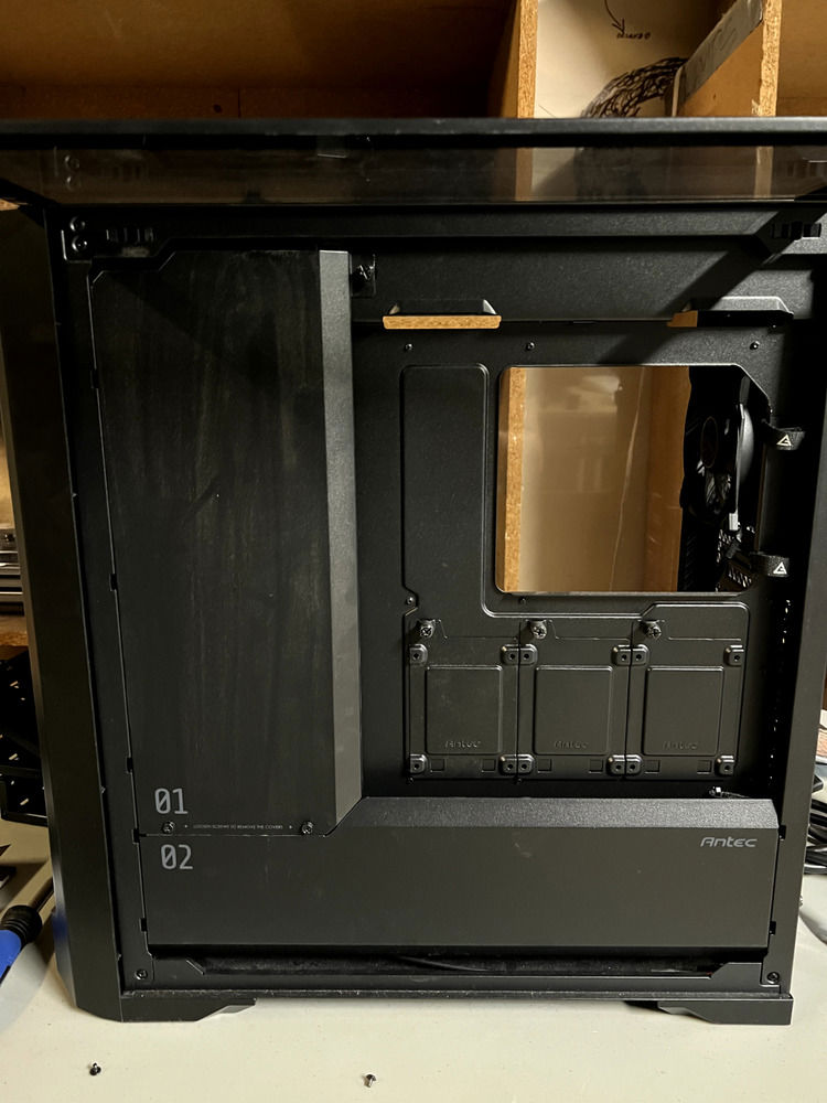Antec Performance 1 FT Dual Tempered Glass E-ATX Full Tower Case with Temperature Display