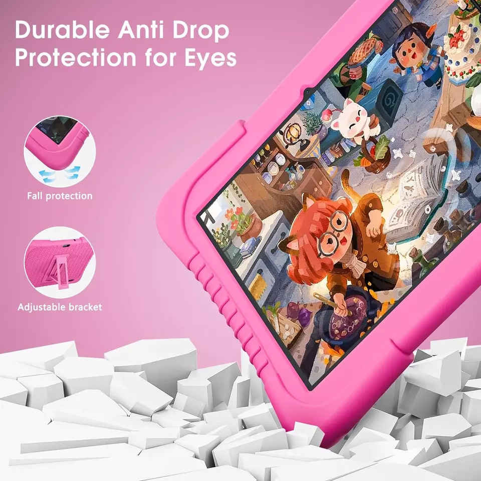 SGIN Kids Tablet 10.1 inch Android 13 Tablet for Kids with 128GB Storage