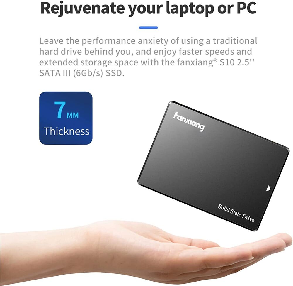 Fanxiang High-Capacity SSDs - 512GB to 4TB SATA III TLC Internal Storage Drives