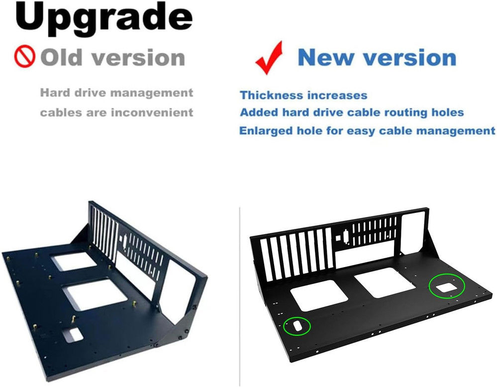 Premium ATX Open Chassis Gaming Case