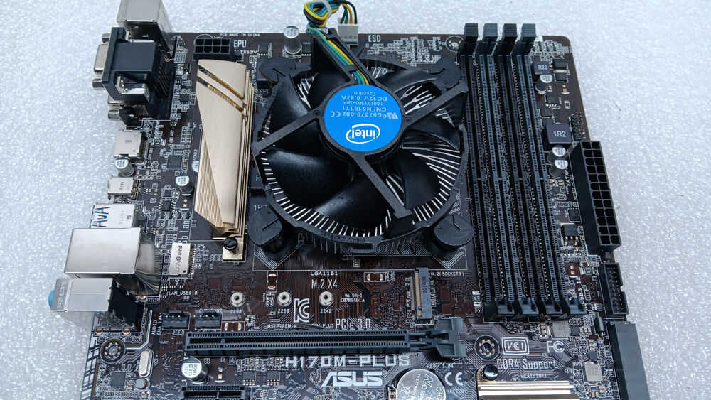 ASUS H170M-PLUS Motherboard with Intel Core i5-6500 CPU Bundle