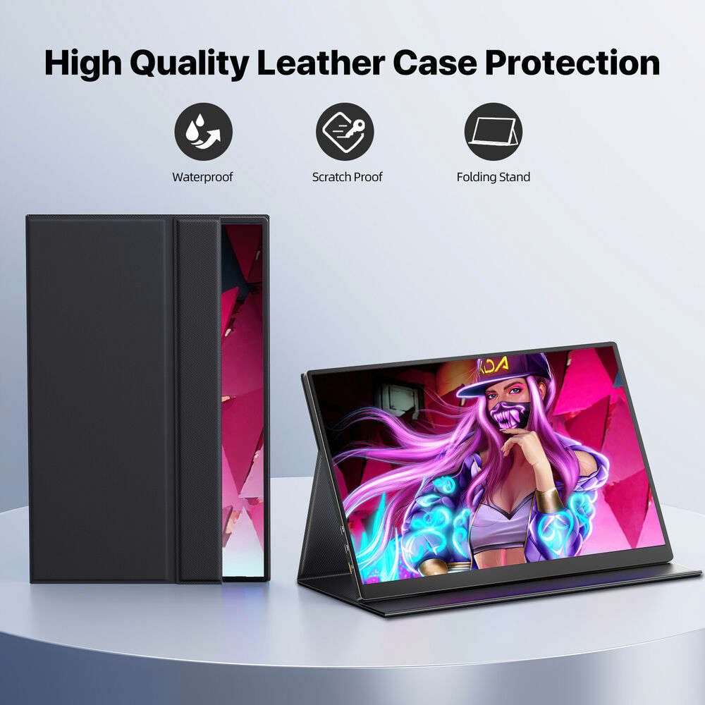 16" 2K QHD Portable Monitor with HDMI & USB-C for Gaming and Work