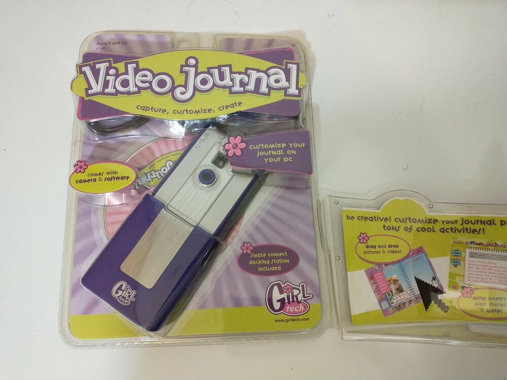 Mattel Girl Tech Video Journal Digital Camera Kit 2007