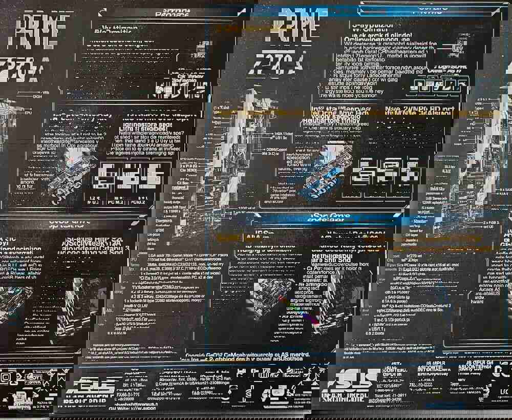 Asus PRIME Z270-A Motherboard - Refurbished