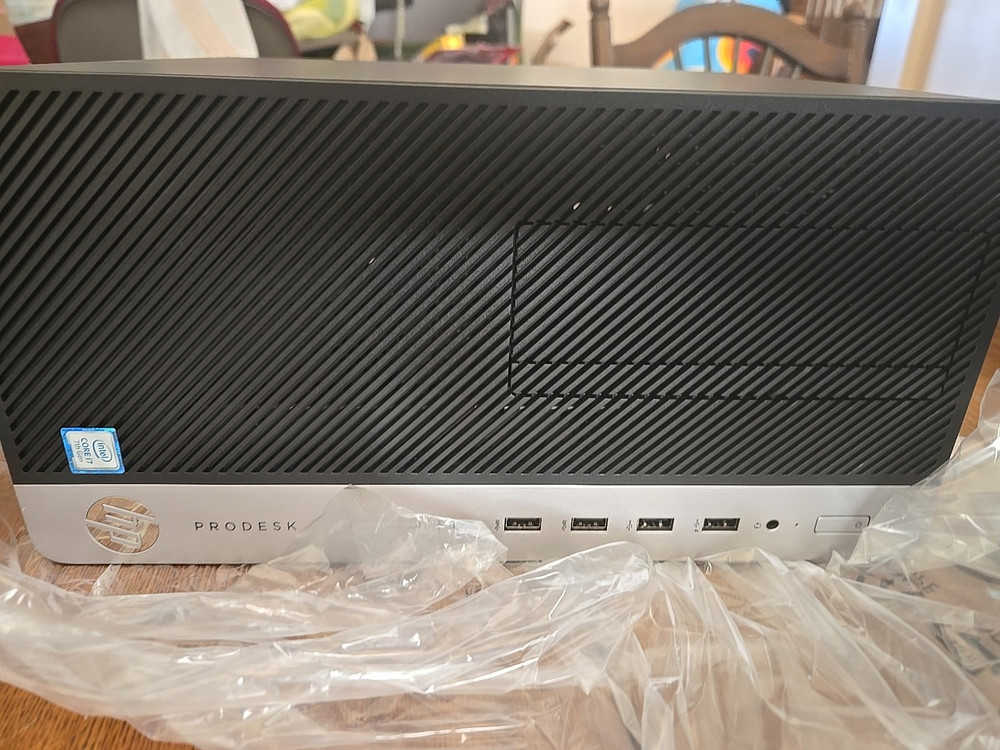 HP ProDesk 600 G3 MT Business PC with Intel i7-7700, 16GB RAM, 256GB SSD