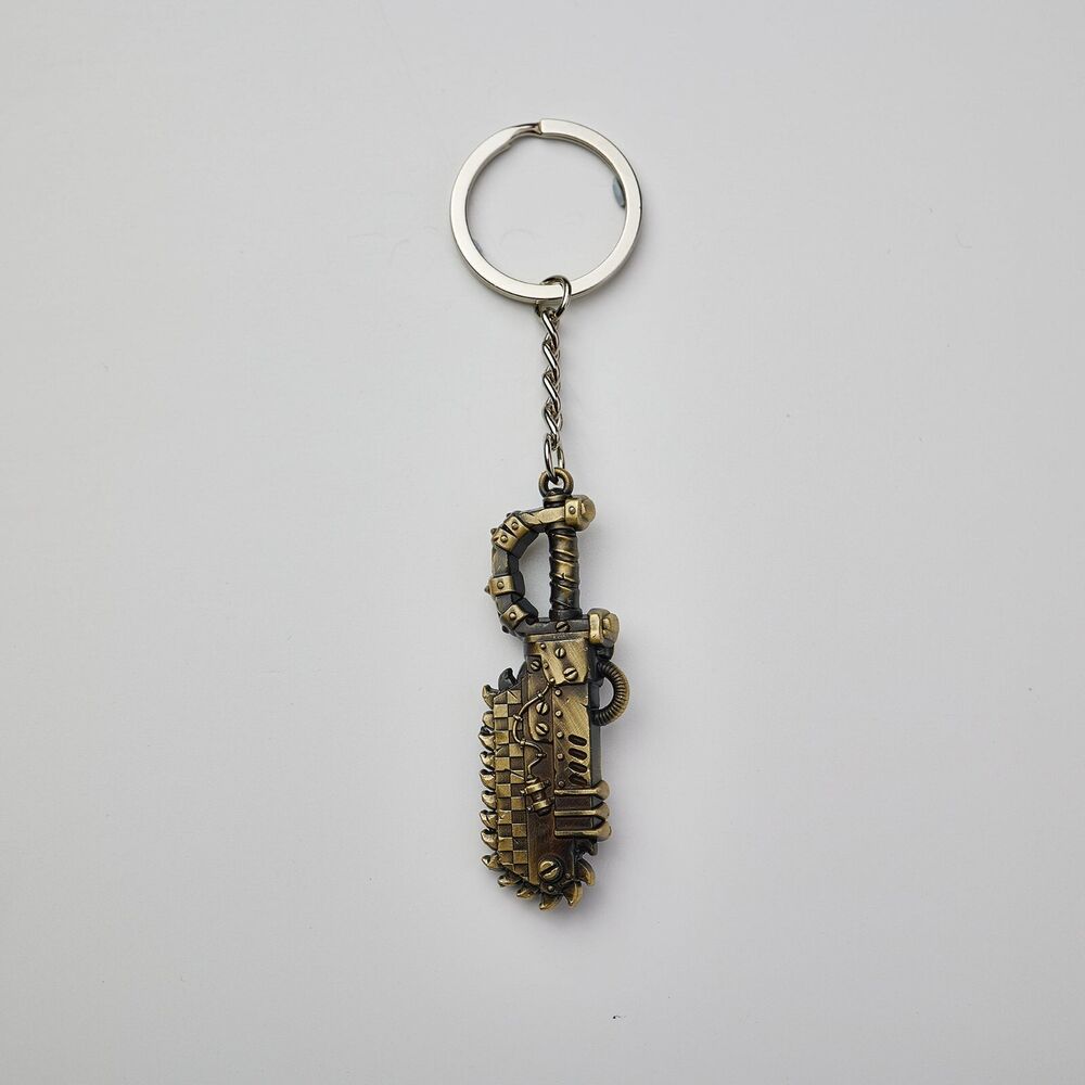 Ork Xenos Choppa Keychain - Starforged Warhammer 40K Weapon Replica