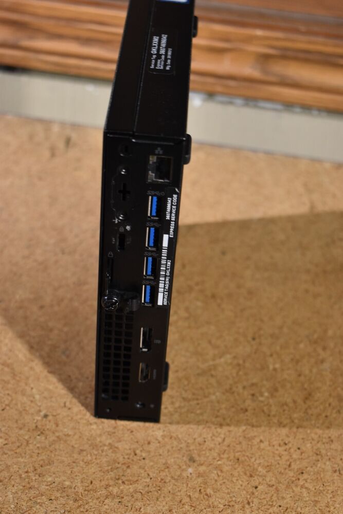 Dell Optiplex 7050 Micro Desktop PC with Intel i7-6700T, 4GB RAM, 128GB SSD