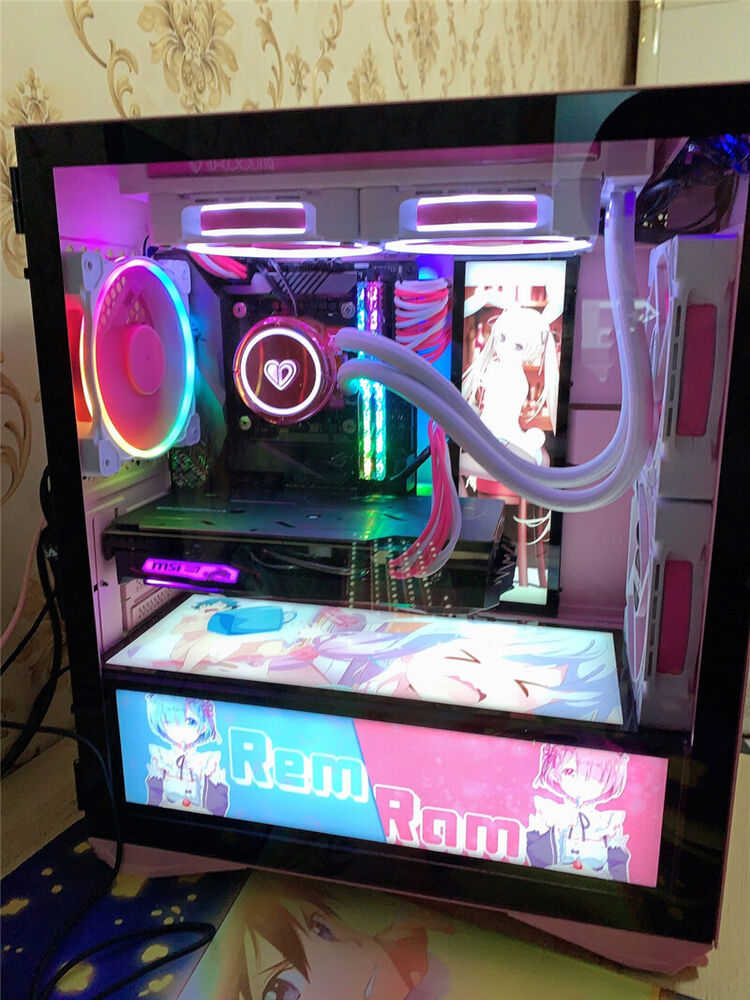 Custom Anime Light Board for PC Gaming Enthusiasts