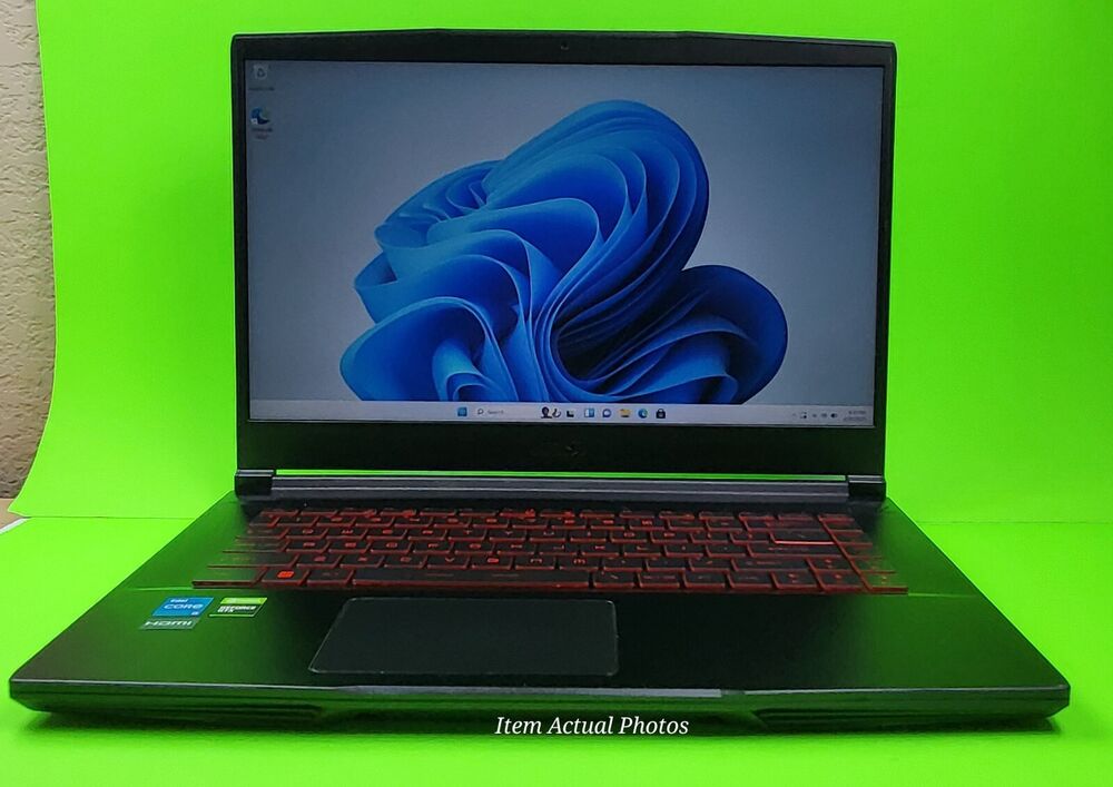 MSI THIN GF63 15.6" FHD Gaming Laptop with 1TB SSD, 32GB RAM, NVIDIA GeForce