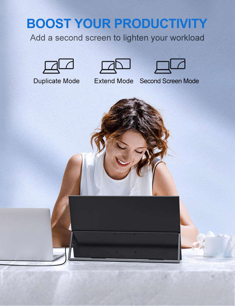 Renewed | UPERFECT 18.5" 100Hz Portable Monitor with USB-C for Gaming and Laptops