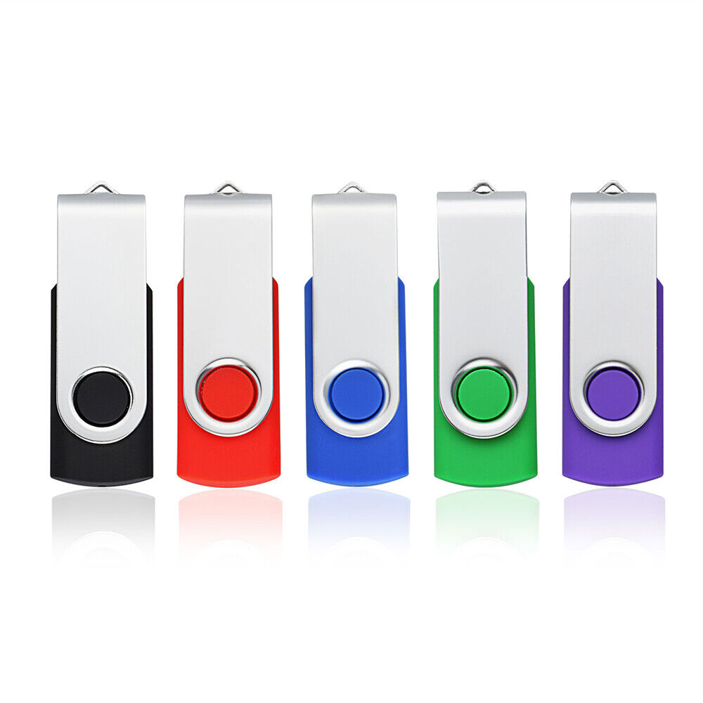 High-Capacity USB Flash Drives - 4GB to 128GB Options