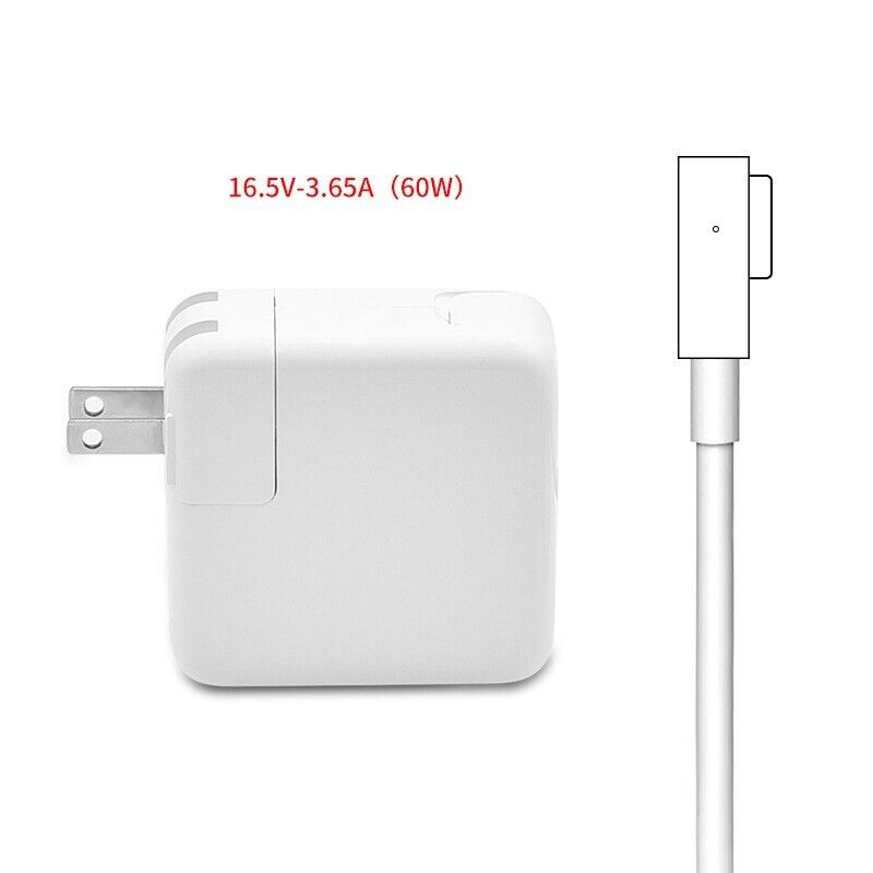 60W L-Tip MagSafe 1 Power Adapter Charger for MacBook