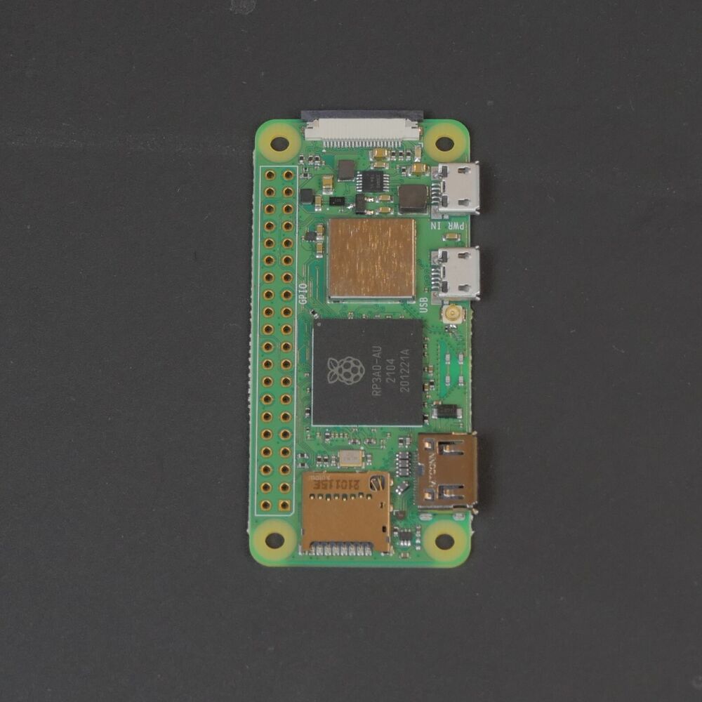 Raspberry Pi Zero 2W with U.FL WiFi Antenna Connector