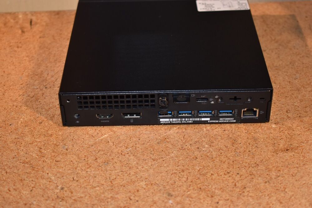 Dell Optiplex 7050 Micro Desktop PC with Intel i7-6700T, 4GB RAM, 128GB SSD
