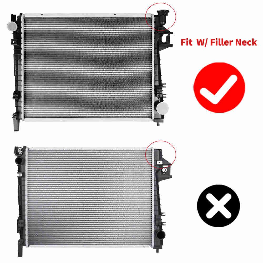 Upgraded Aluminum Radiator for Dodge Ram 1500/2500/3500 Models