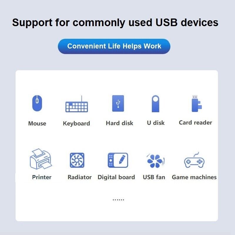 4 Port USB 3.0 Hub Splitter - High-Speed Connectivity for Multiple Devices