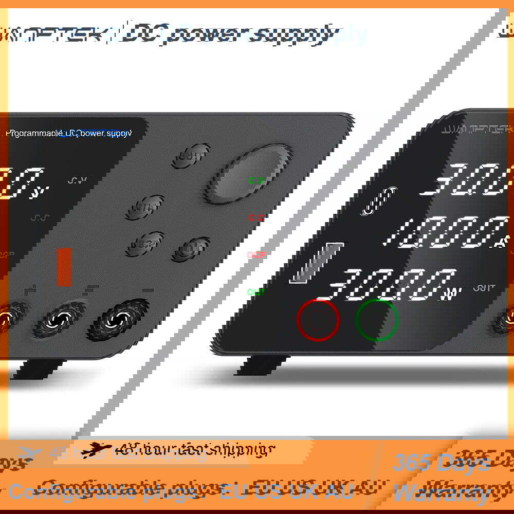Lab Adjustable DC Power Supply - 0-120V, 0-10A Variable Bench Switching