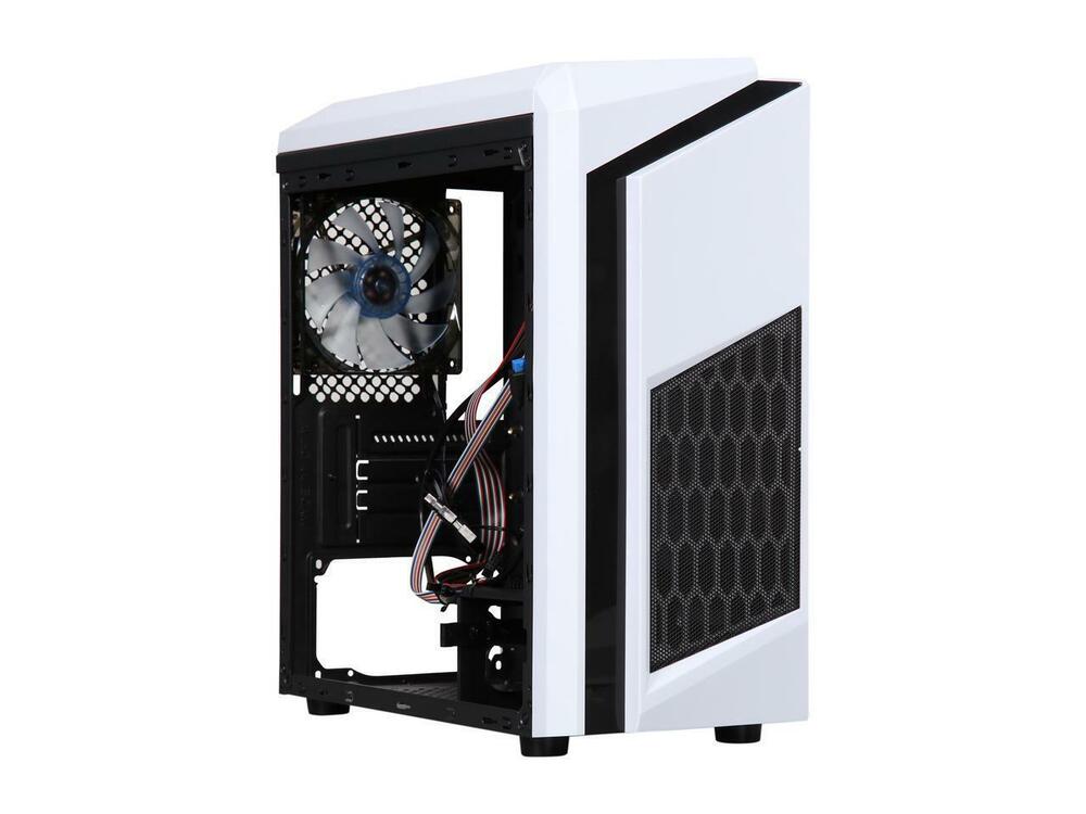 DIYPC DIY-F2-W White SPCC Micro ATX Mini Tower Computer Case