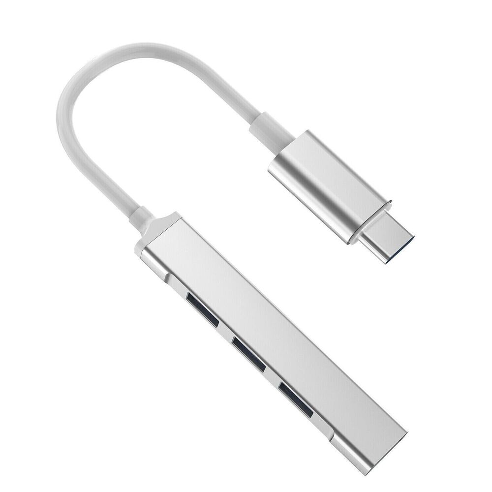 4-Port USB-C Hub Adapter for Multiple Devices