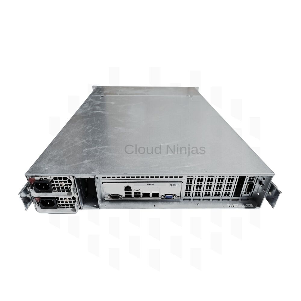 Supermicro CSE-826-X10DRH-iT 12 Bay LFF 2x Xeon E5-2690V3 64GB DDR4 2U Server