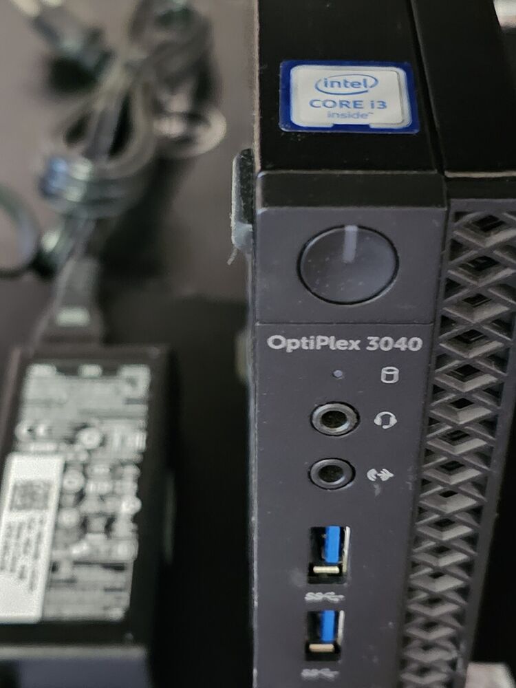 Dell Optiplex 3040 Micro PC with Intel i3-6100T, 8GB RAM, 128GB SSD
