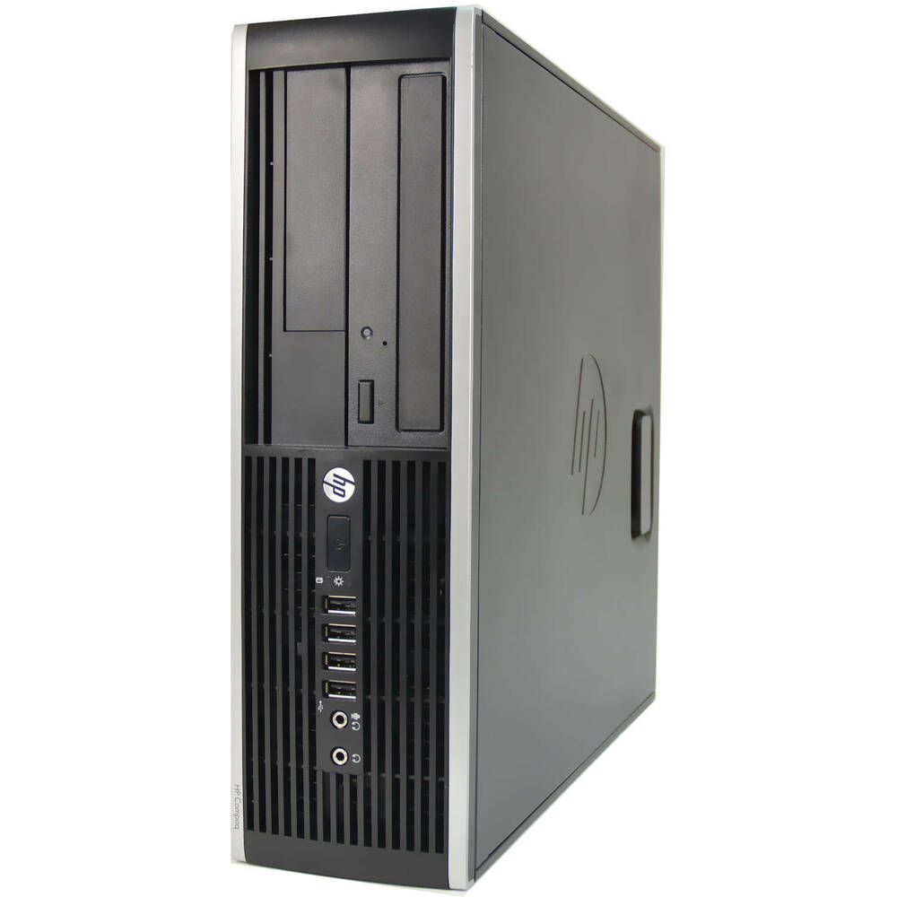 HP Desktop Computer PC with Core i3, 8GB RAM, 128GB SSD, DVD, WiFi, Windows 10 and 19" LCD