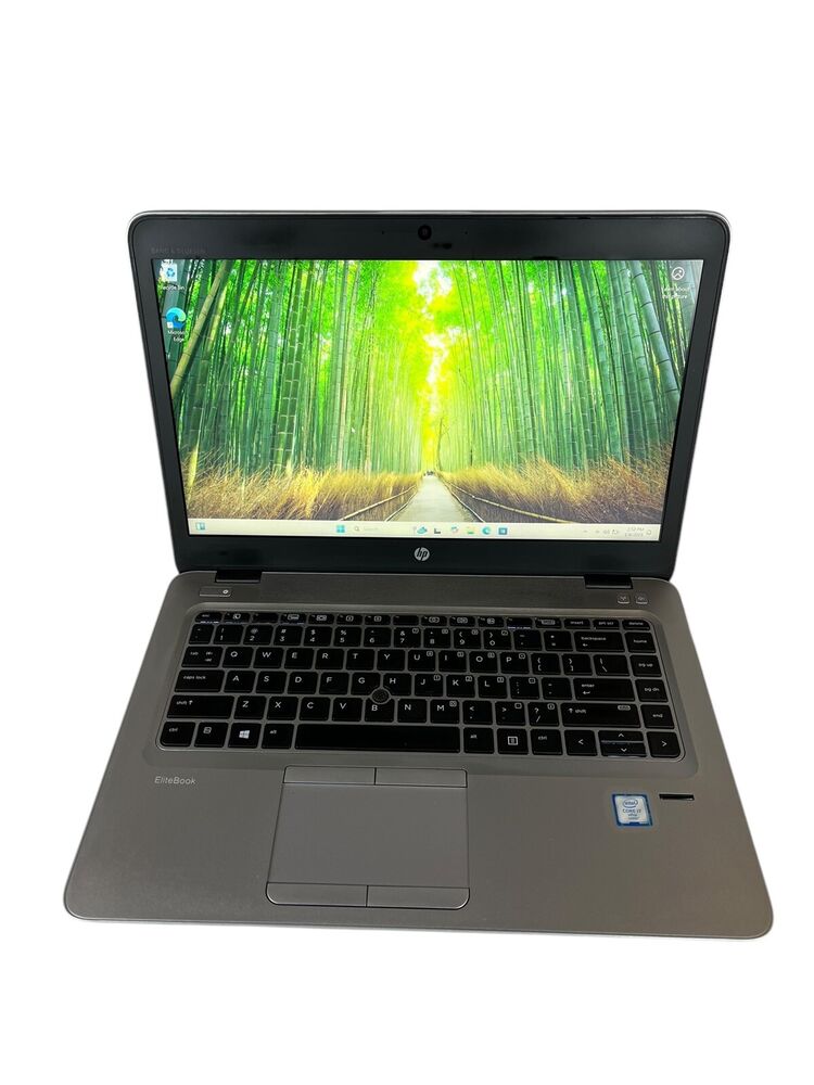 HP EliteBook 840 G3 Business Laptop with Intel i7-6600U, 8GB RAM, 250GB SSD