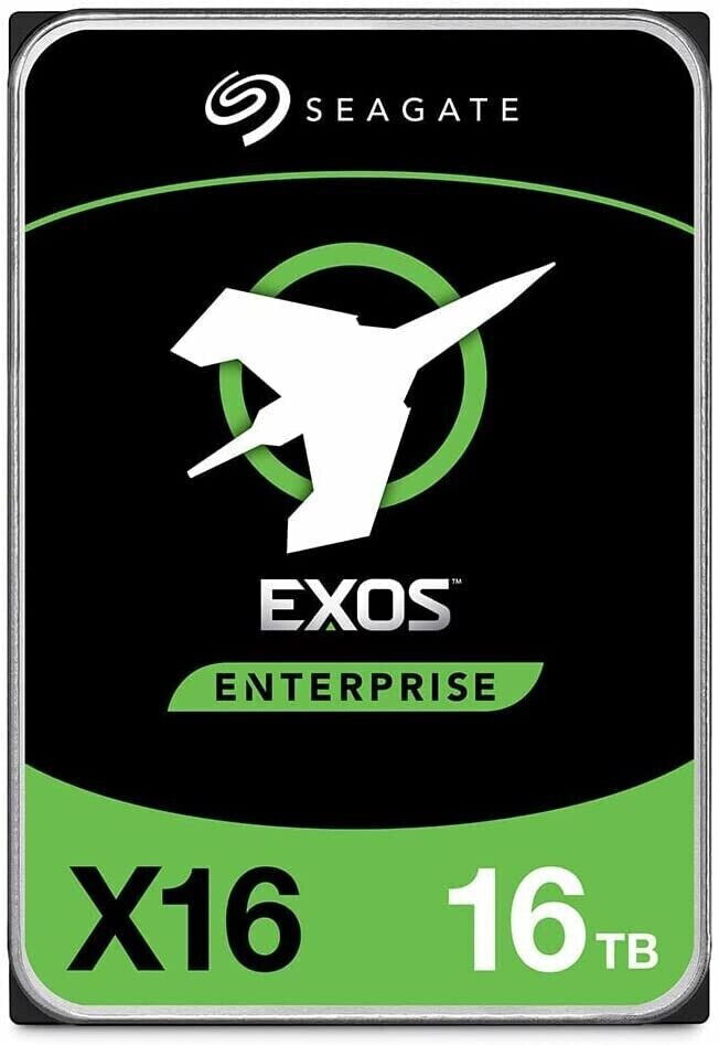 Seagate EXOS X16 16TB High-Capacity Enterprise HDD