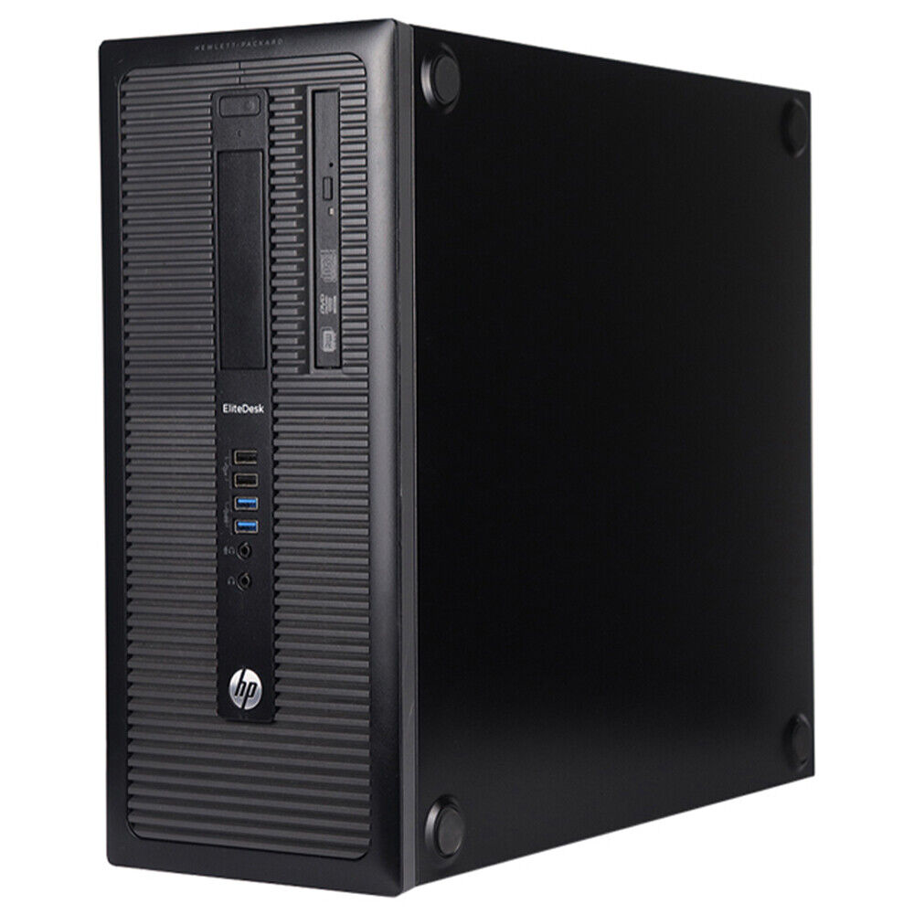 HP EliteDesk 800 G6 Mini PC, Intel i5, 16GB RAM, 512GB SSD + 2TB HDD, Dual Monitor Support, Windows 10 Pro