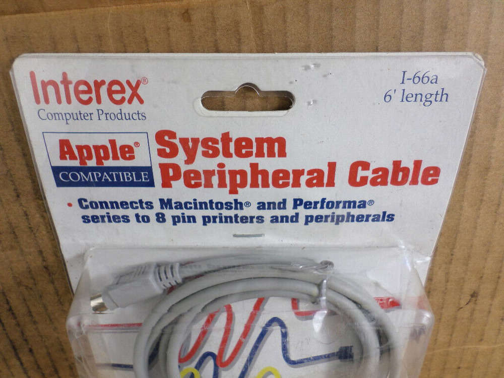 Interex Computer Products I-66a 6 System Peripheral Cable