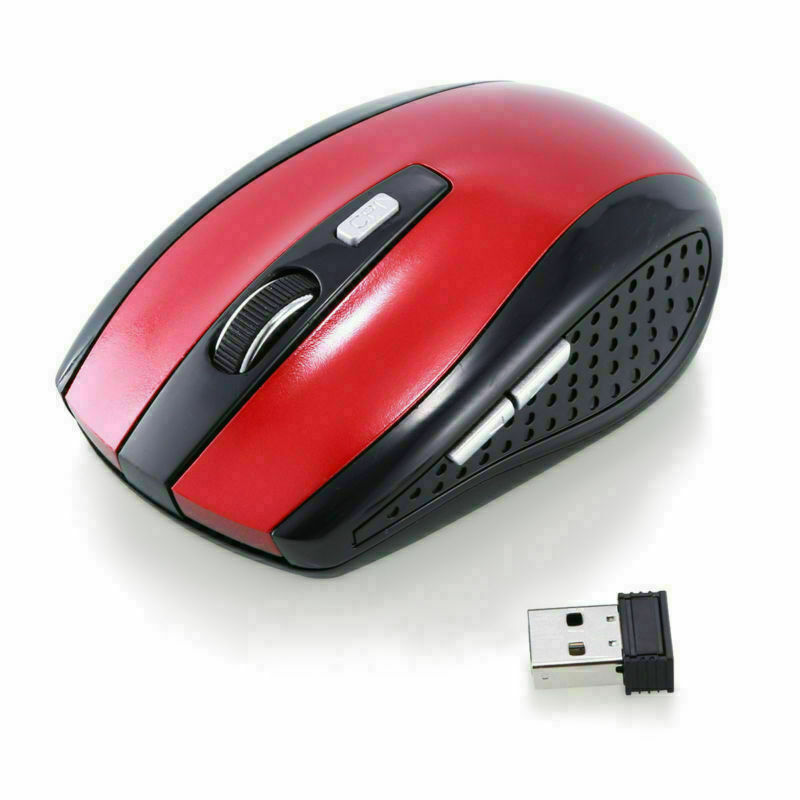 2.4GHz Wireless Optical Mouse with USB Receiver
