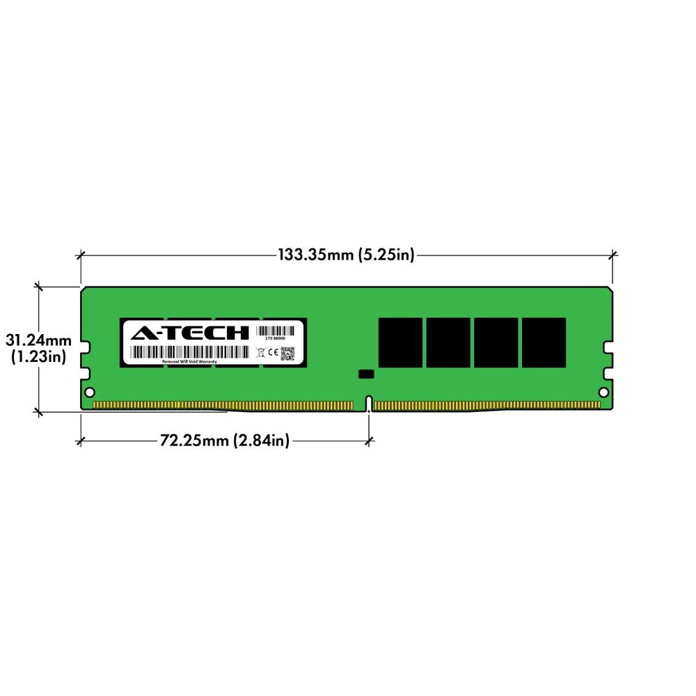 A-Tech 8GB DDR4 2666MHz RAM - High-Speed Desktop Memory Upgrade