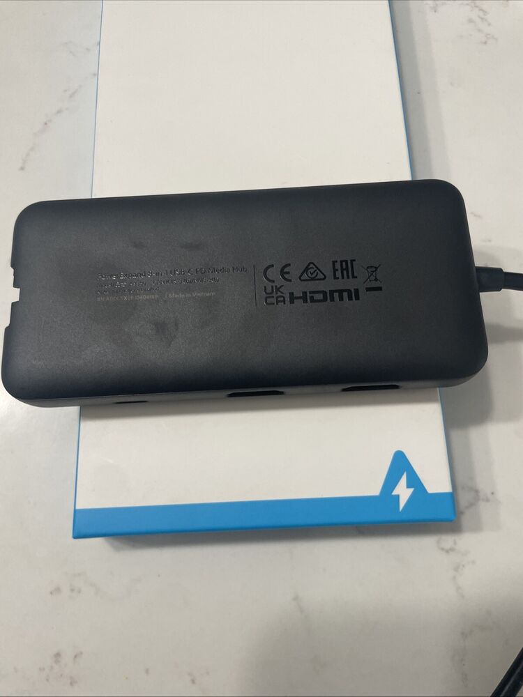 Anker 8in1 USB C Hub with Dual 4K HDMI, Power Delivery for Mac and PC