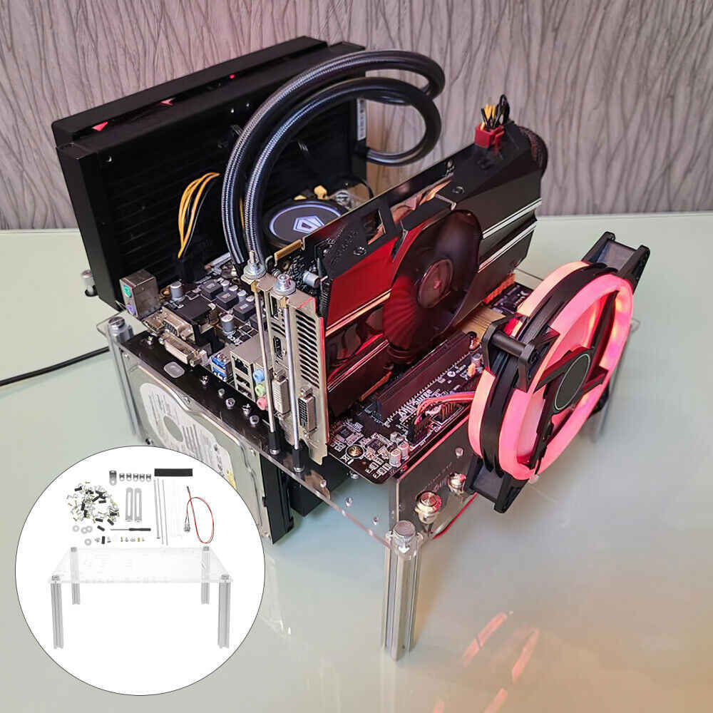 Portable Open Air PC Mainframe Chassis for Travel